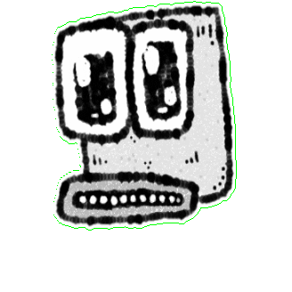 Happy Face Sticker by dnldzee