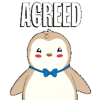 Penguin Yes Sticker by Pudgy Penguins