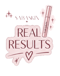 SABASKIN skincare before and after proof resultados Sticker
