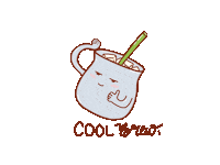 Coffee Cold Brew Sticker by RBillustrationStudio