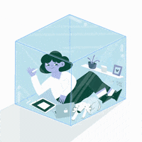 Dog Illustration GIF by Fugitiva