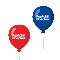 Balloons Pest Control Sticker by Rentokil Boecker