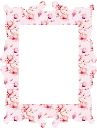 Curlysmurfette Frame Sticker