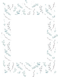 Curlysmurfette Frame Sticker