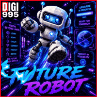 Sci Fi Robot GIF by Digi 995