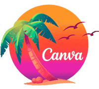 Summer Travel Sticker by Canva