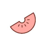 Peach Sticker by apieu