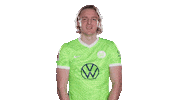 Happy Sebastiaan Bornauw Sticker by VfL Wolfsburg
