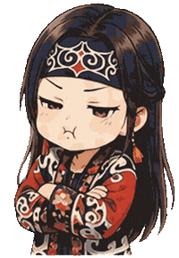 Angry Sticker Sticker by Ainu Ekashina