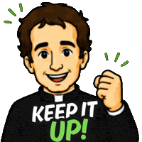Don Bosco Saints Sticker by mumbaisalesians