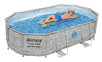 Long Weekend Swimming Sticker by Bestway Slovenija