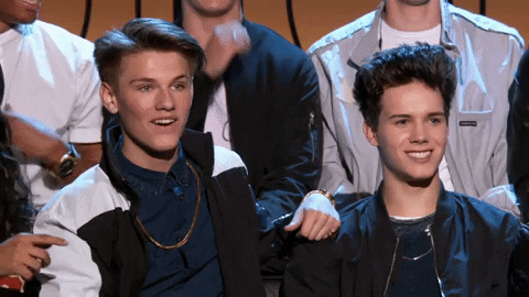 excited boy band GIF by ABC Network