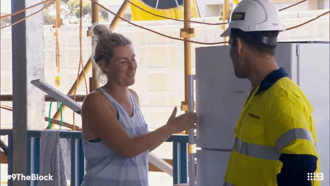 chill dan GIF by theblock