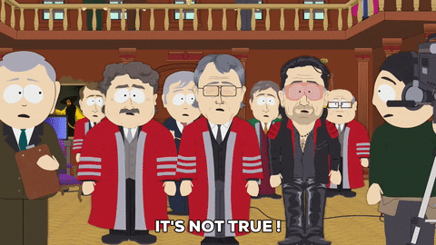 shock crowd GIF by South Park 