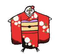 Kimono 着物 Sticker