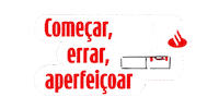 santanderpt santanderpt começaagora comecaagora comecosimperfeitos Sticker