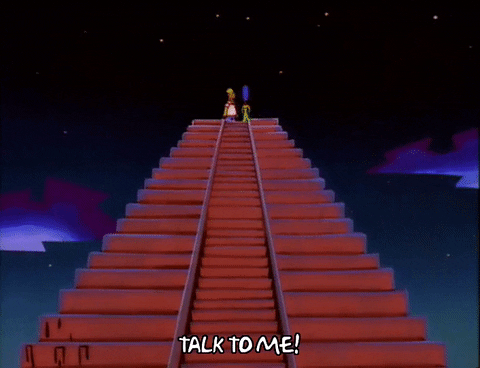 yelling homer simpson GIF