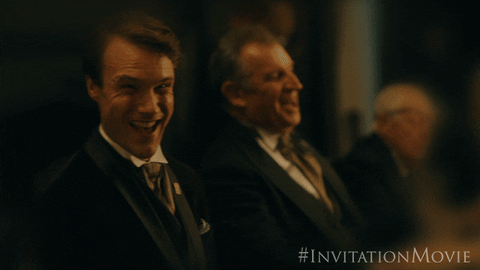 Laughing Hard Hugh Skinner GIF by Sony Pictures