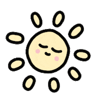 Sleepy Face Sticker by Poppy Deyes