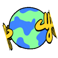 World Earth Sticker by YouTube