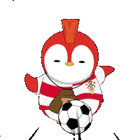 World Cup Football Sticker by Pudgy Penguins