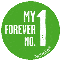 Nutrolin best no1 numberone nutrolin Sticker