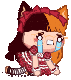 Cake Crying Sticker