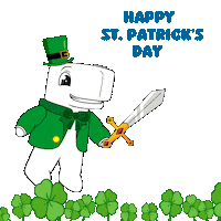 St Patricks Day Bitcoin Sticker by Ordinary Friends