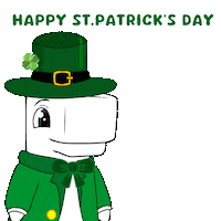 St Patricks Day Bitcoin Sticker by Ordinary Friends