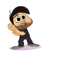 luisgadear animation cartoons 2d animation tada Sticker