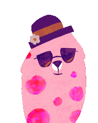 Sunglasses Hund Sticker