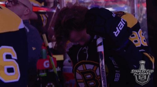 2019 stanley cup playoffs hair flip GIF by NHL