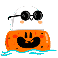 Summerween Sticker