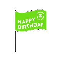stilbezirk_gmbh birthday flag happybirthday anniversary Sticker