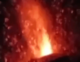 Lava Erupts From Mount Etna's Southeastern Crater