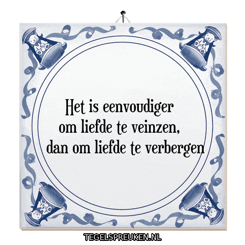 Wijsheid Spanning Sticker by Tegelspreuken.nl