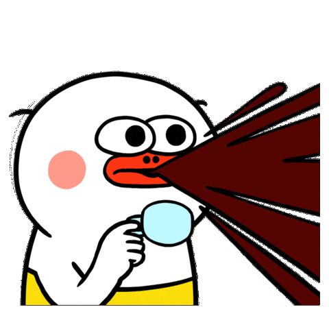 Coffee Omg Sticker by kwaesam