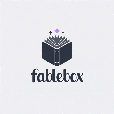Fablebox giphyupload magic book dragon GIF