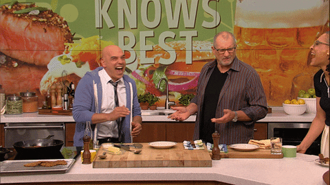 the chew laughing GIF by ABC Network