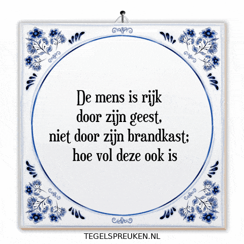 Wijsheid Spreuk GIF by Tegelspreuken.nl