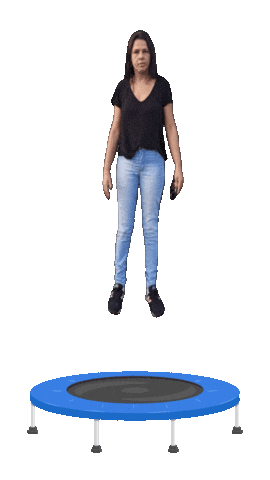 elisjurado giphyupload pulando saltando brincando Sticker