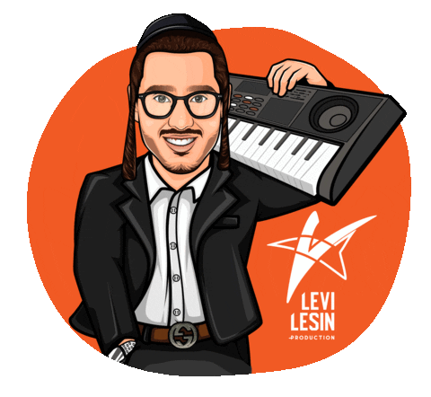 Levi Lesin Sticker by Levi Lesin Productions