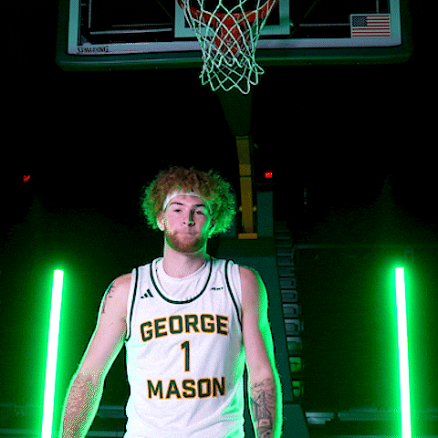 George Mason Patriots GIF by George Mason Basketball