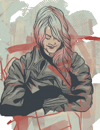 Girl Illustration GIF