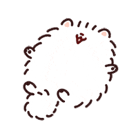 Dog Sticker by PomeranianMochi