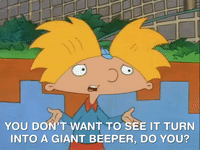 hey arnold nick splat GIF
