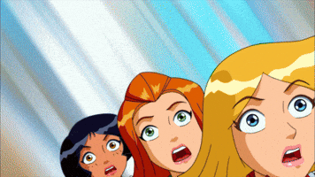 totallyspiesofficial shocked surprised sam alex GIF