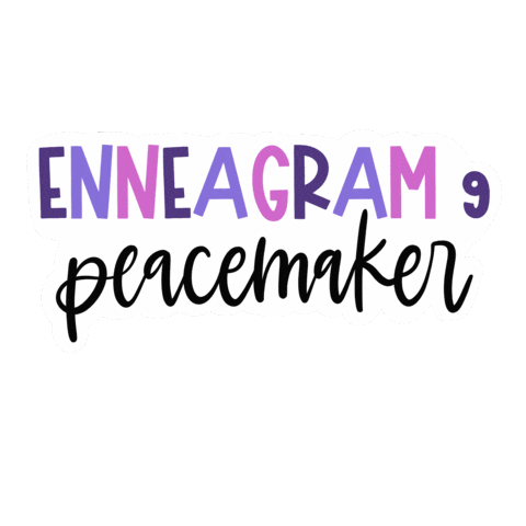 joannabusby peacemaker enneagram drd digitalridgedesigns Sticker