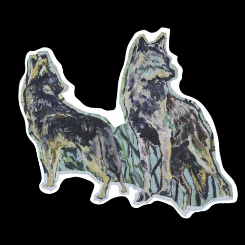 mazerschi sticker wolf wolfs GIF