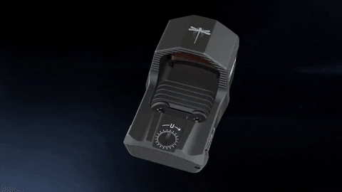 Skimmell giphygifmaker hex dragonfly reflex sight GIF